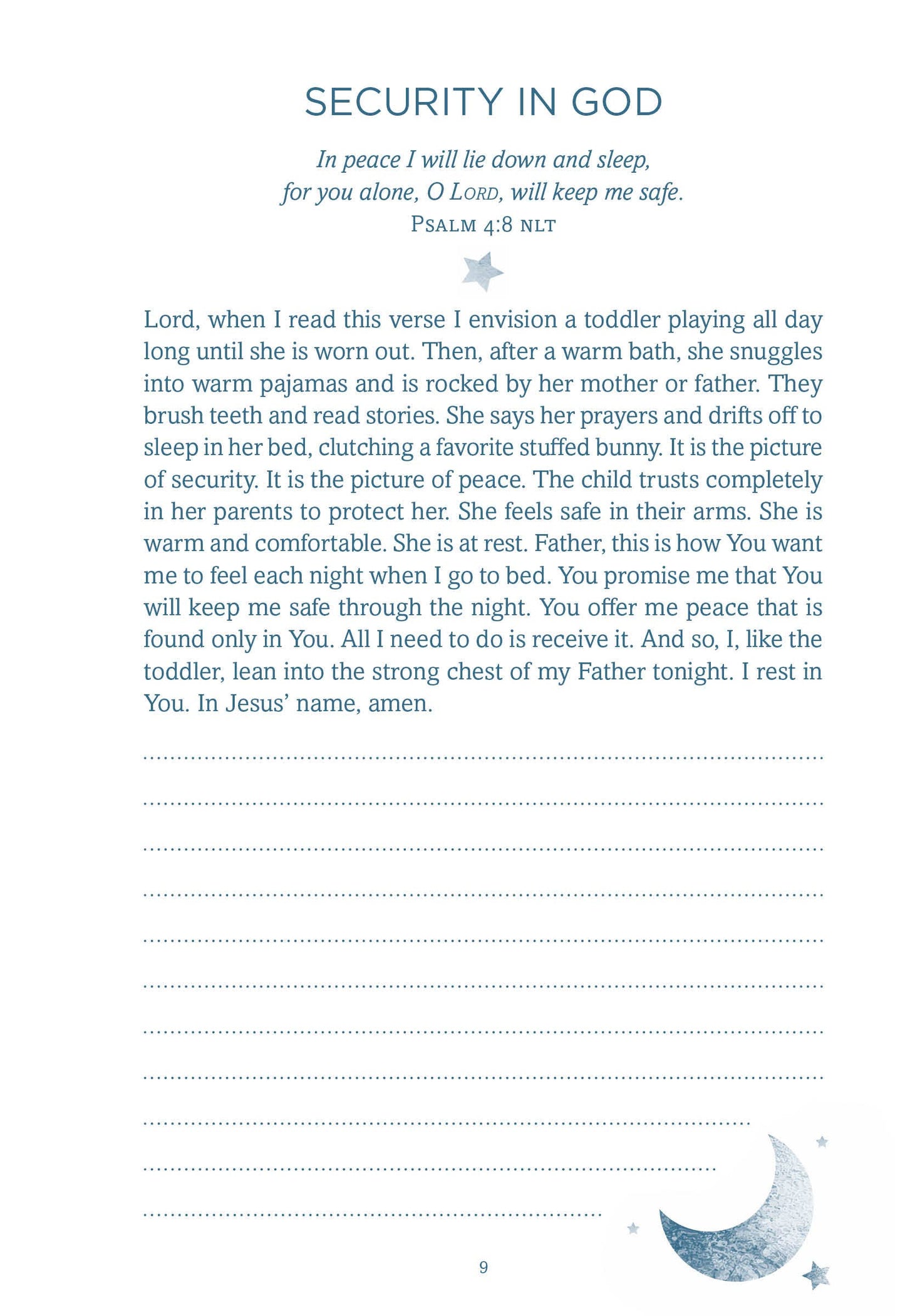 Nighttime Conversations with God
