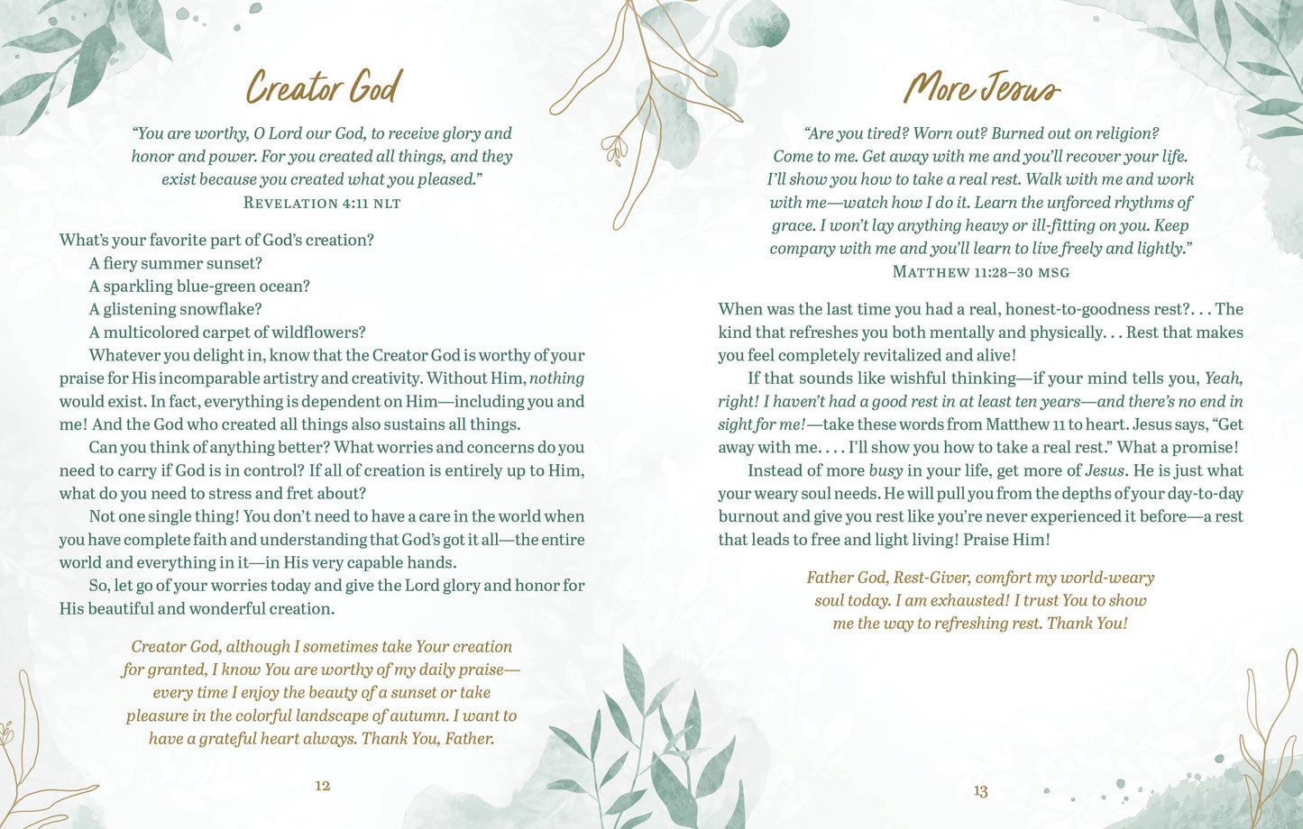 Just Breathe Devotion + Prayer