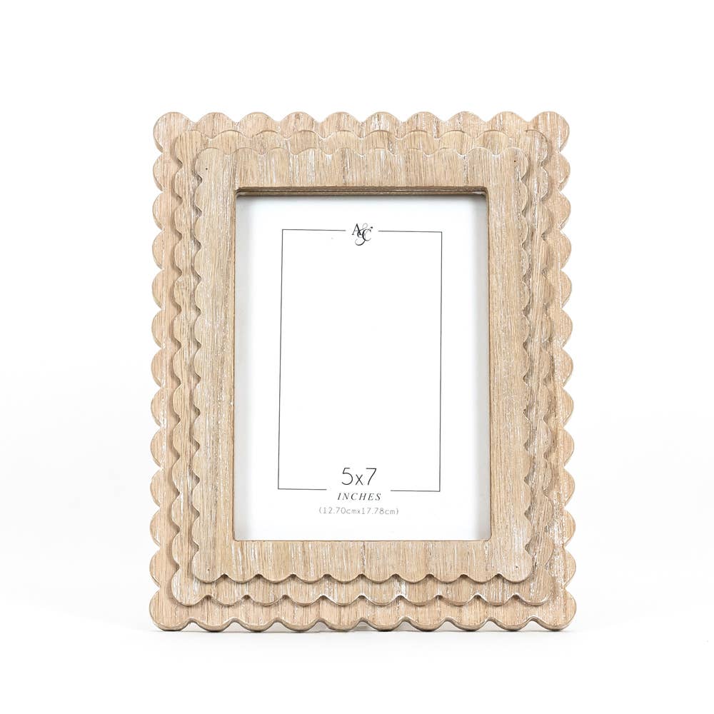 Scallop 5X7 Frame