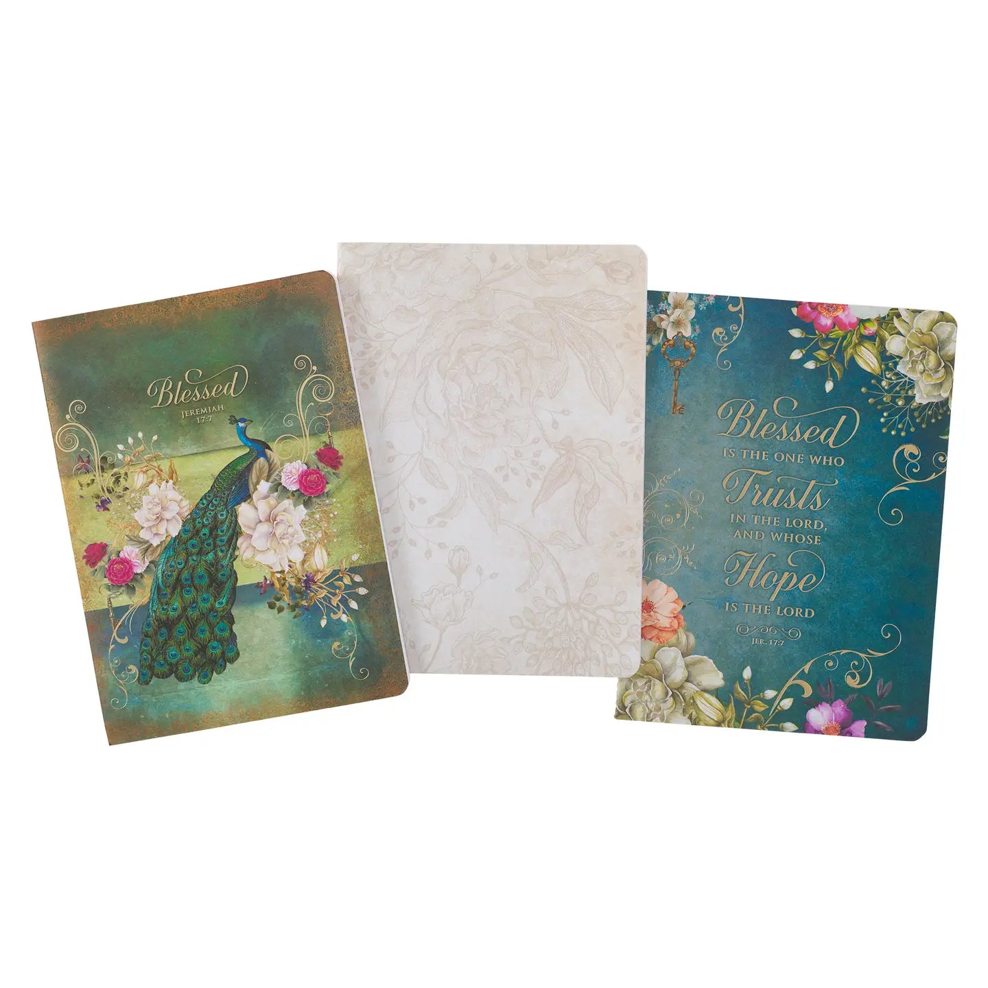 Peacock Notebook Set