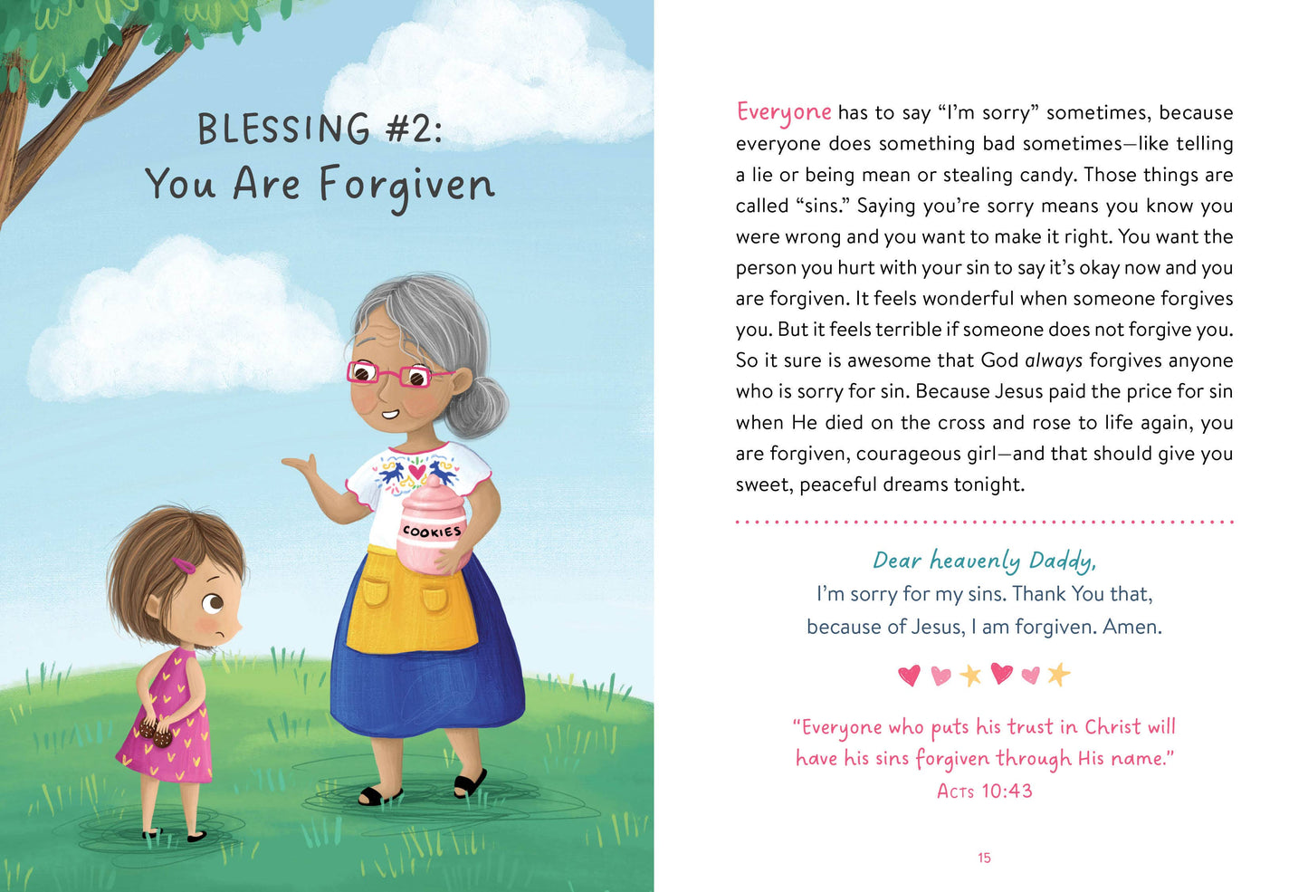 Bedtime Blessings and Prayers for Courageous Girls