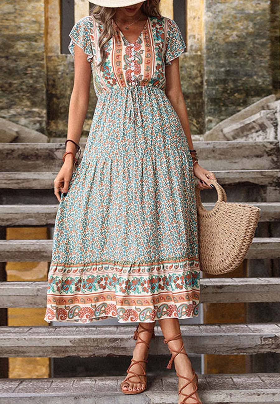 Lou's Rustic Boho Dress