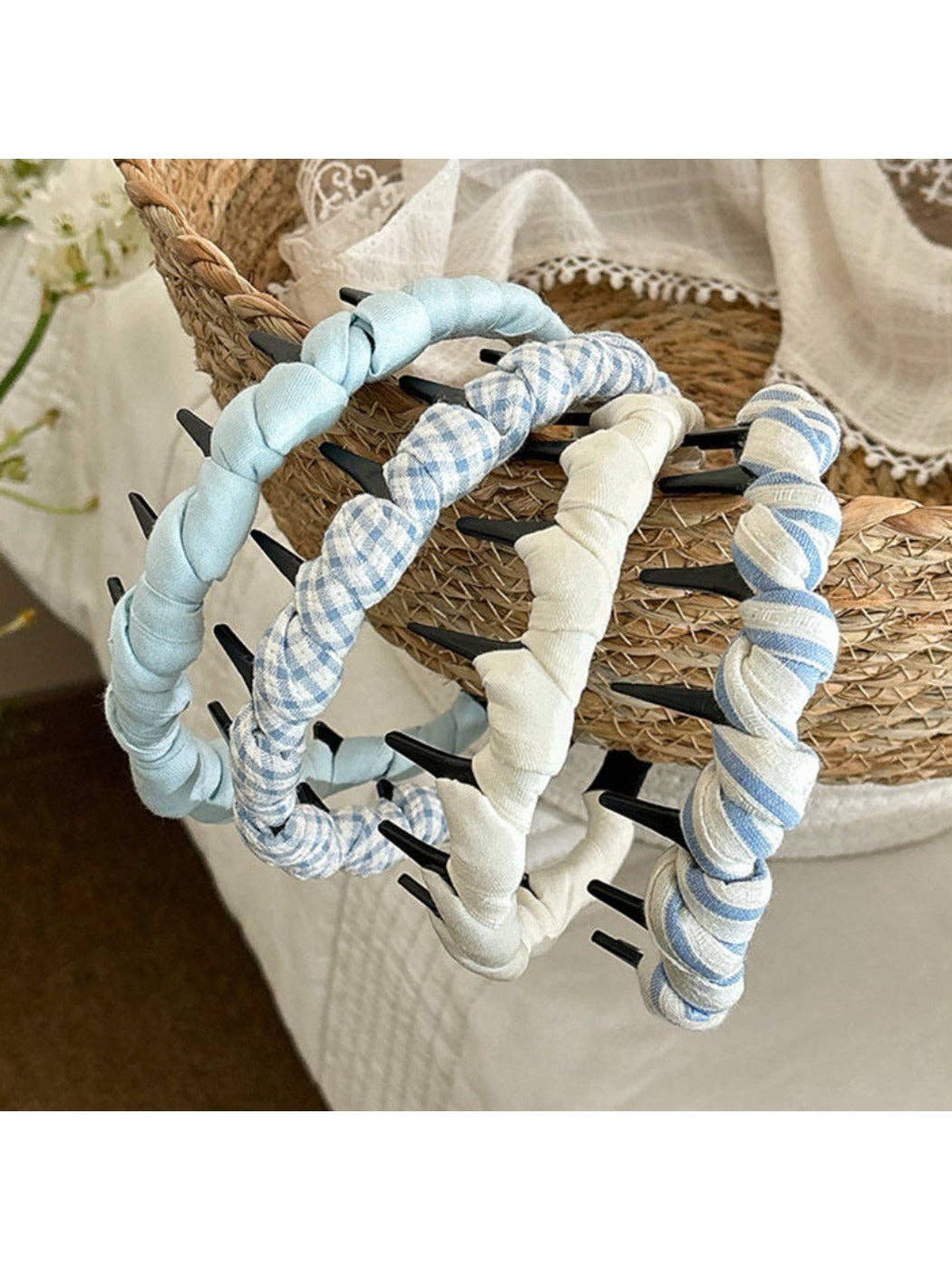 Vintage Style Checkered Headband
