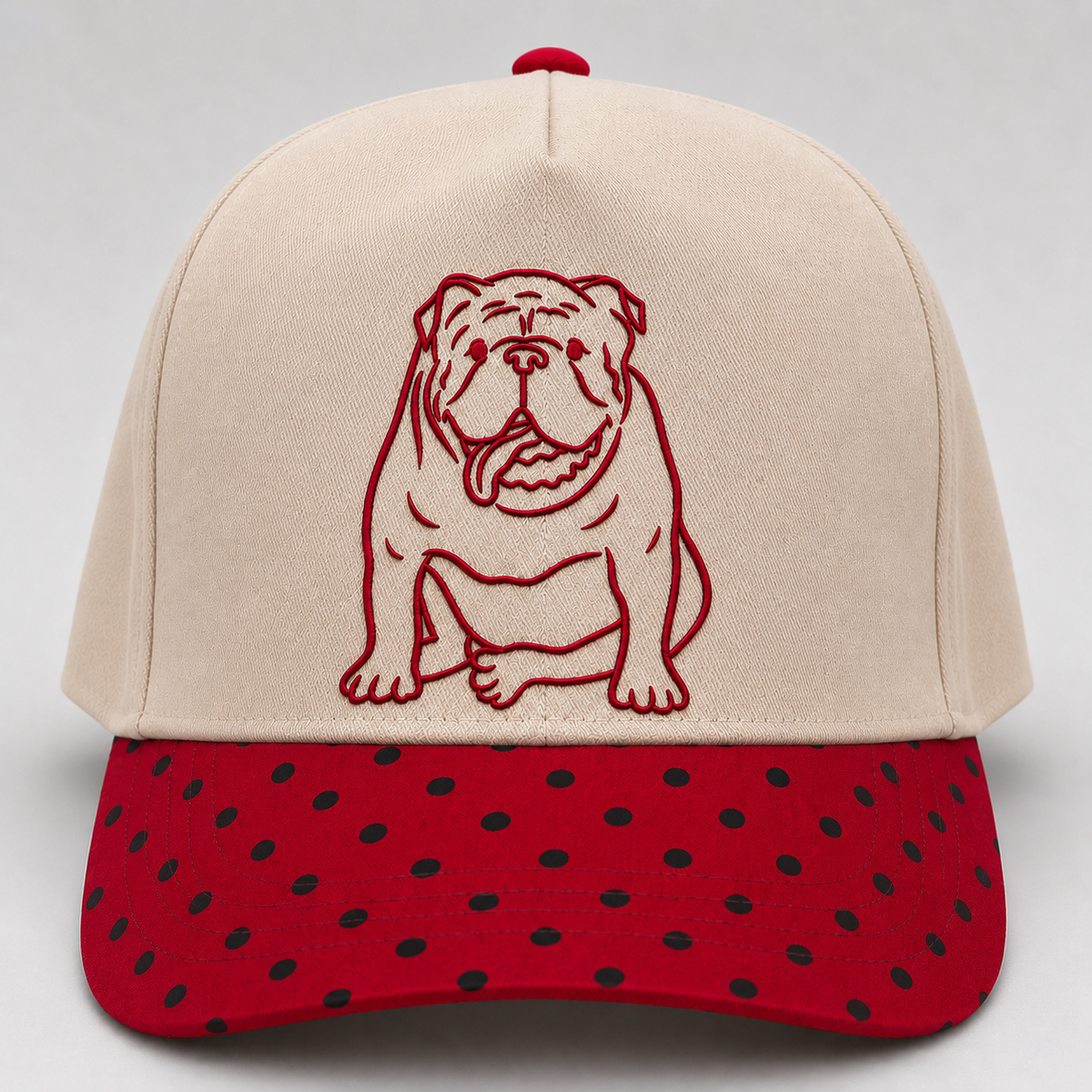 Bulldog Embroidered Hat