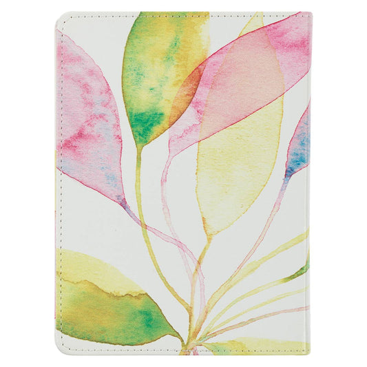 Courage Dear Heart Citrus Leaves Handy-size Faux Leather Jou