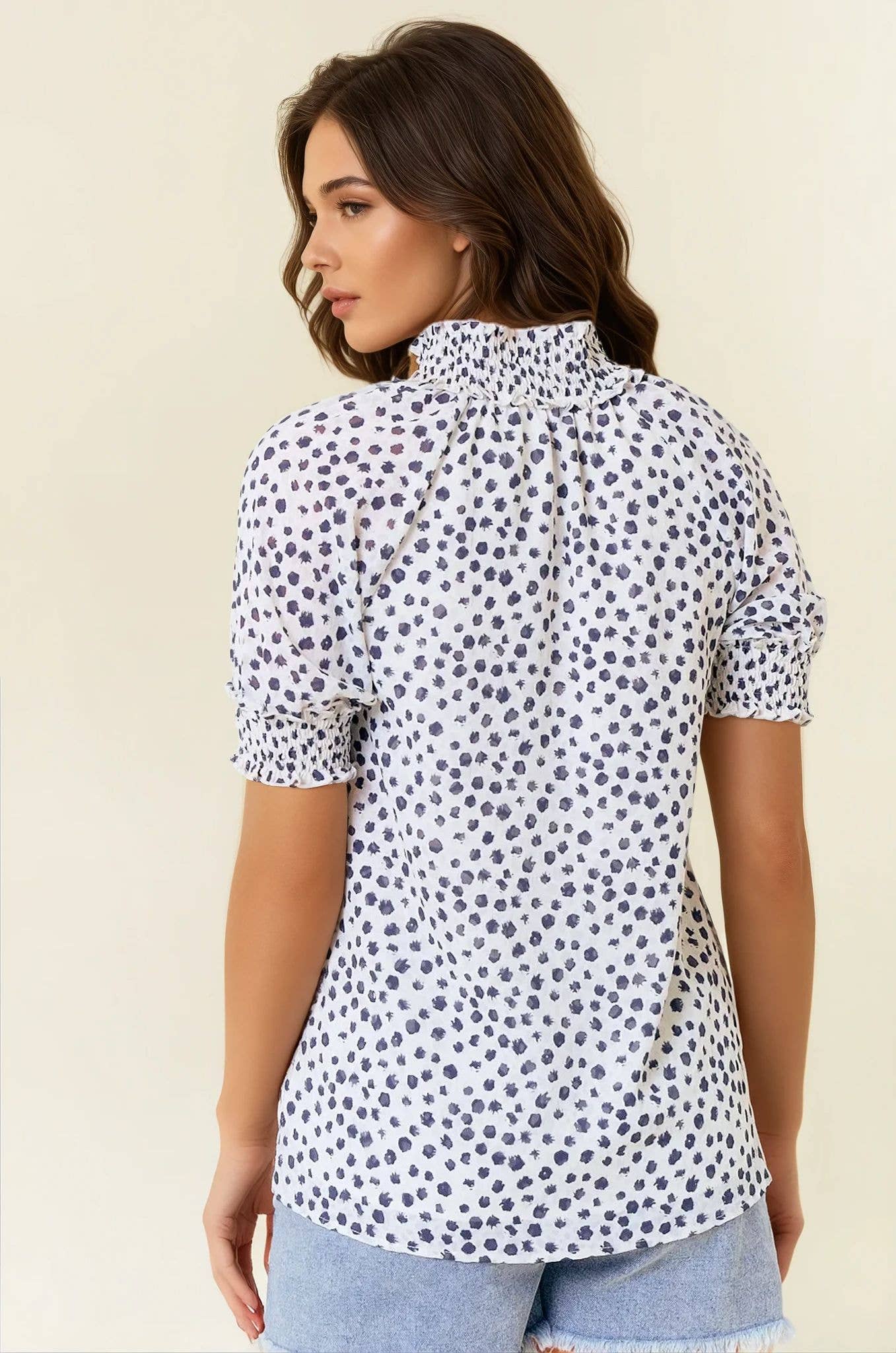 Polka Dot Blouse