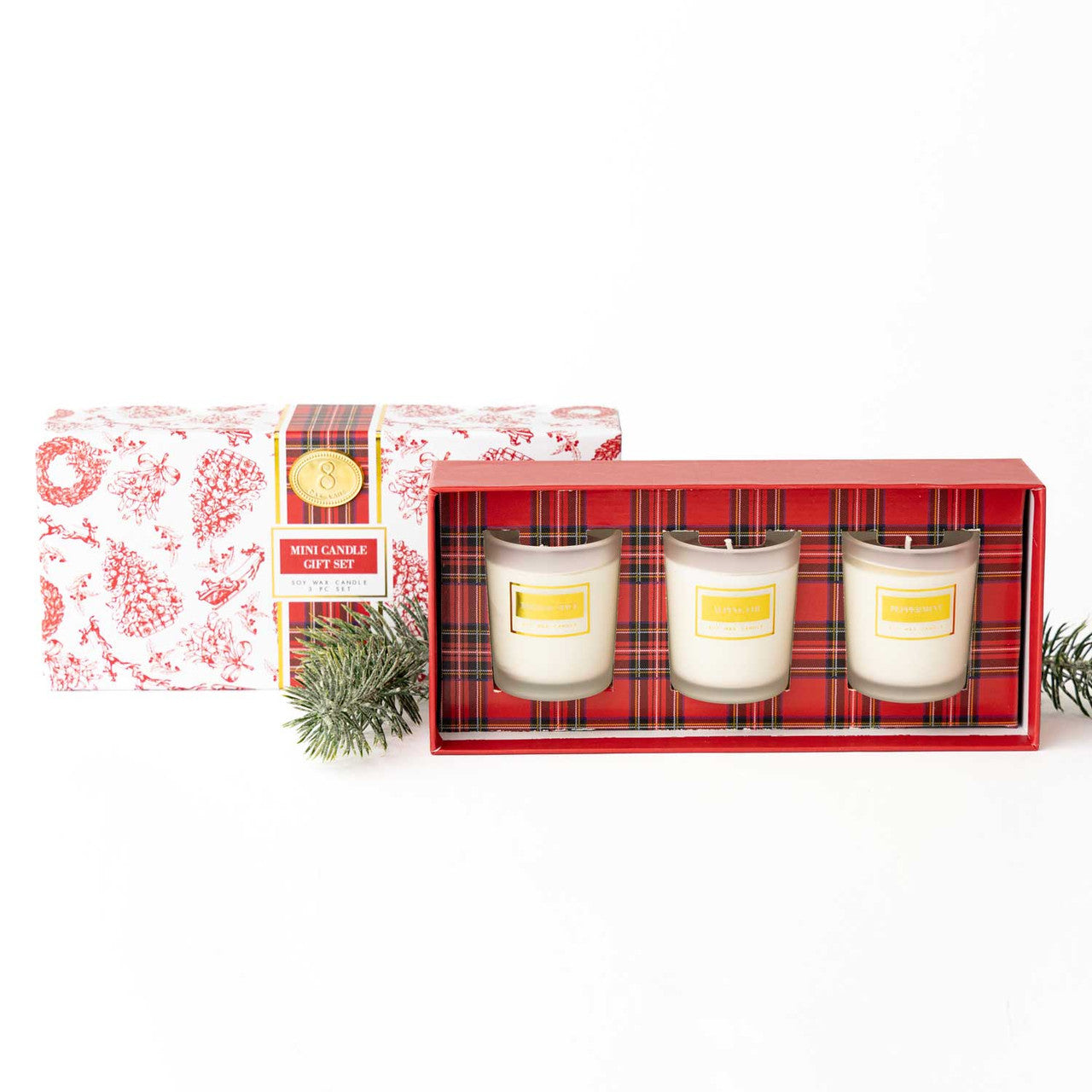 Festive Holiday Assorted Candles