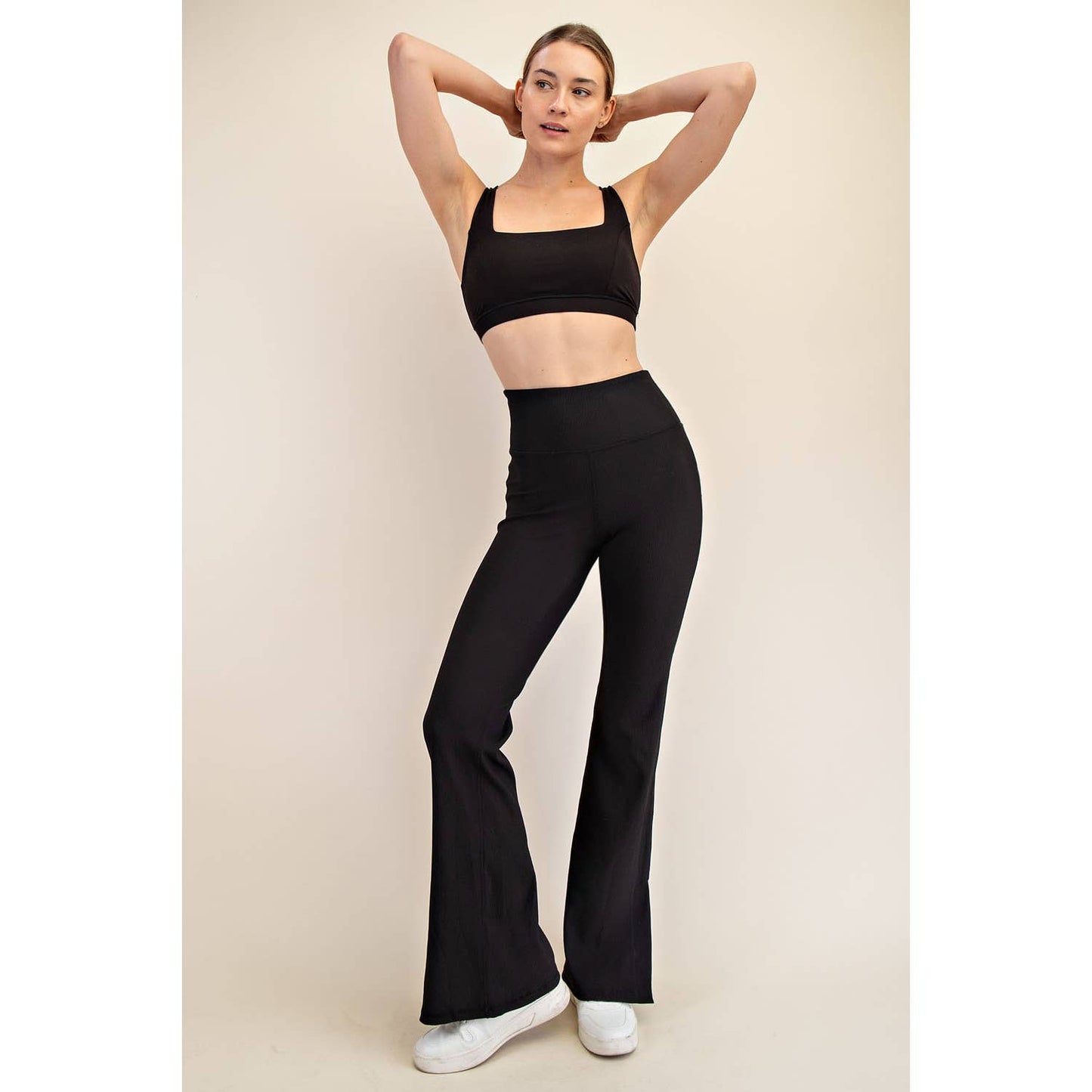 Rib Flare Leggings
