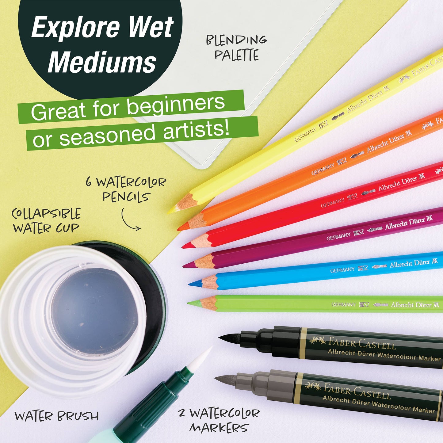 Try It Art Box - Wet Artist Mediums Assortment