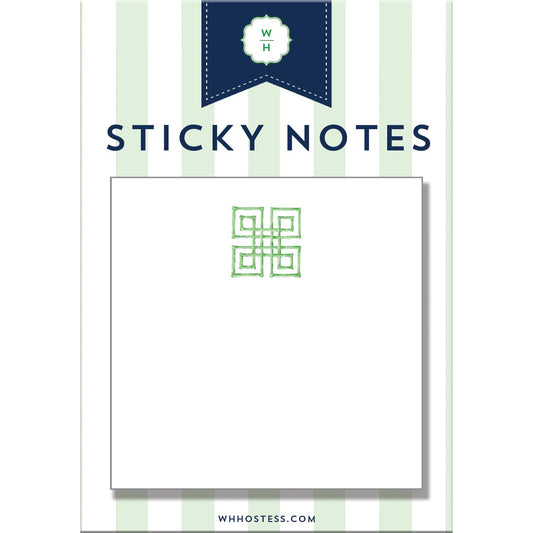 Green Bamboo Fret Sticky Notes