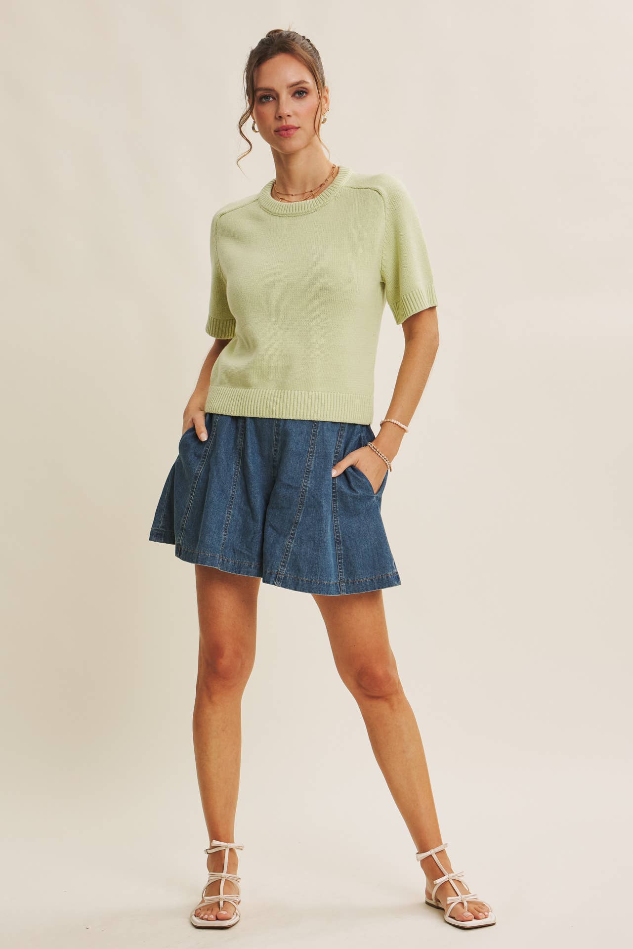 Soft Tea Leaf Top