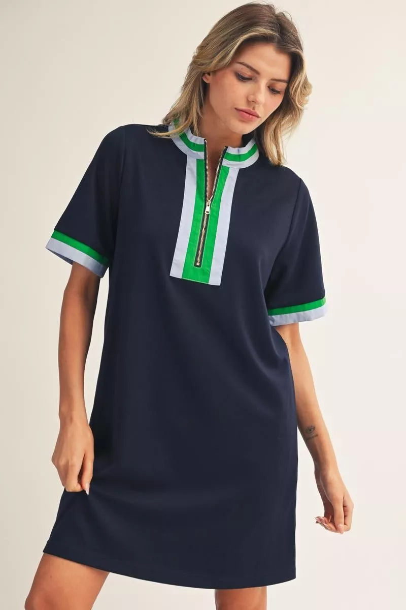 Fran's Navy Dress