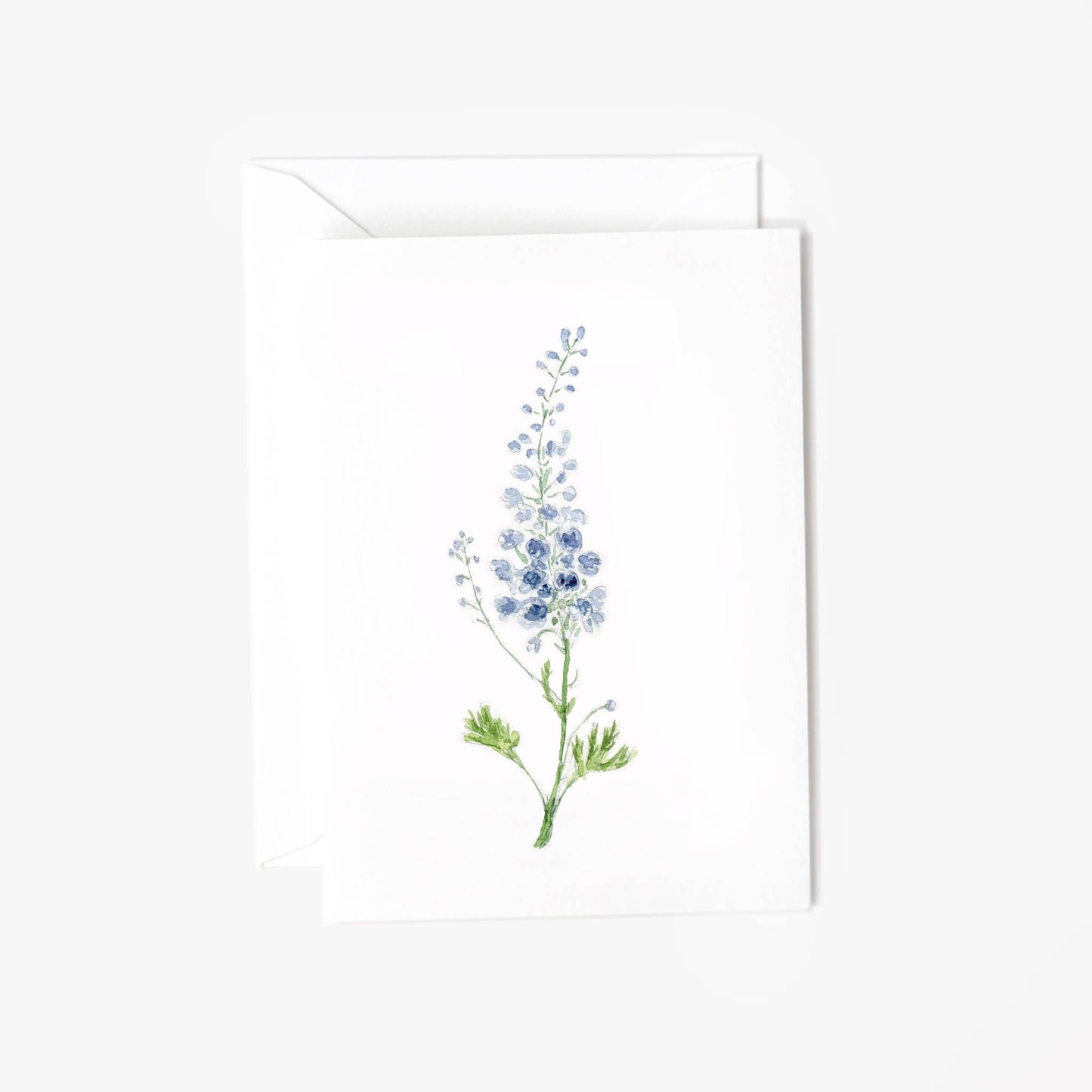 Delphinium mini notecard