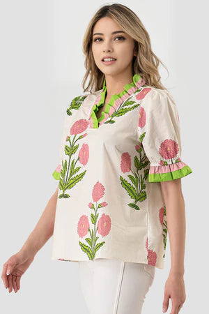 Lori Poplin Blouse