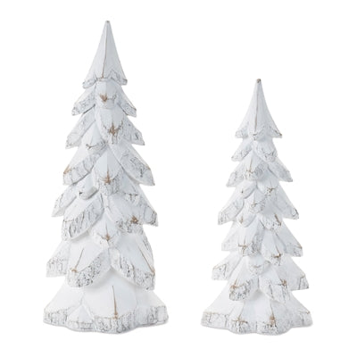 White Christmas Tree Set