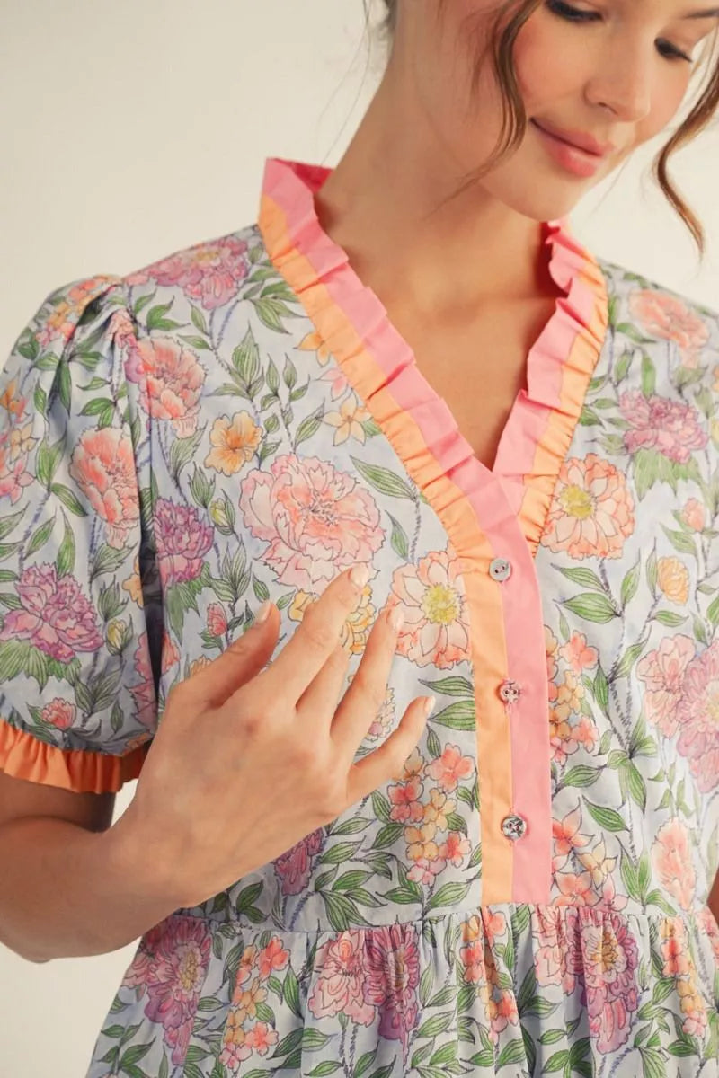 Jill's Floral Dress
