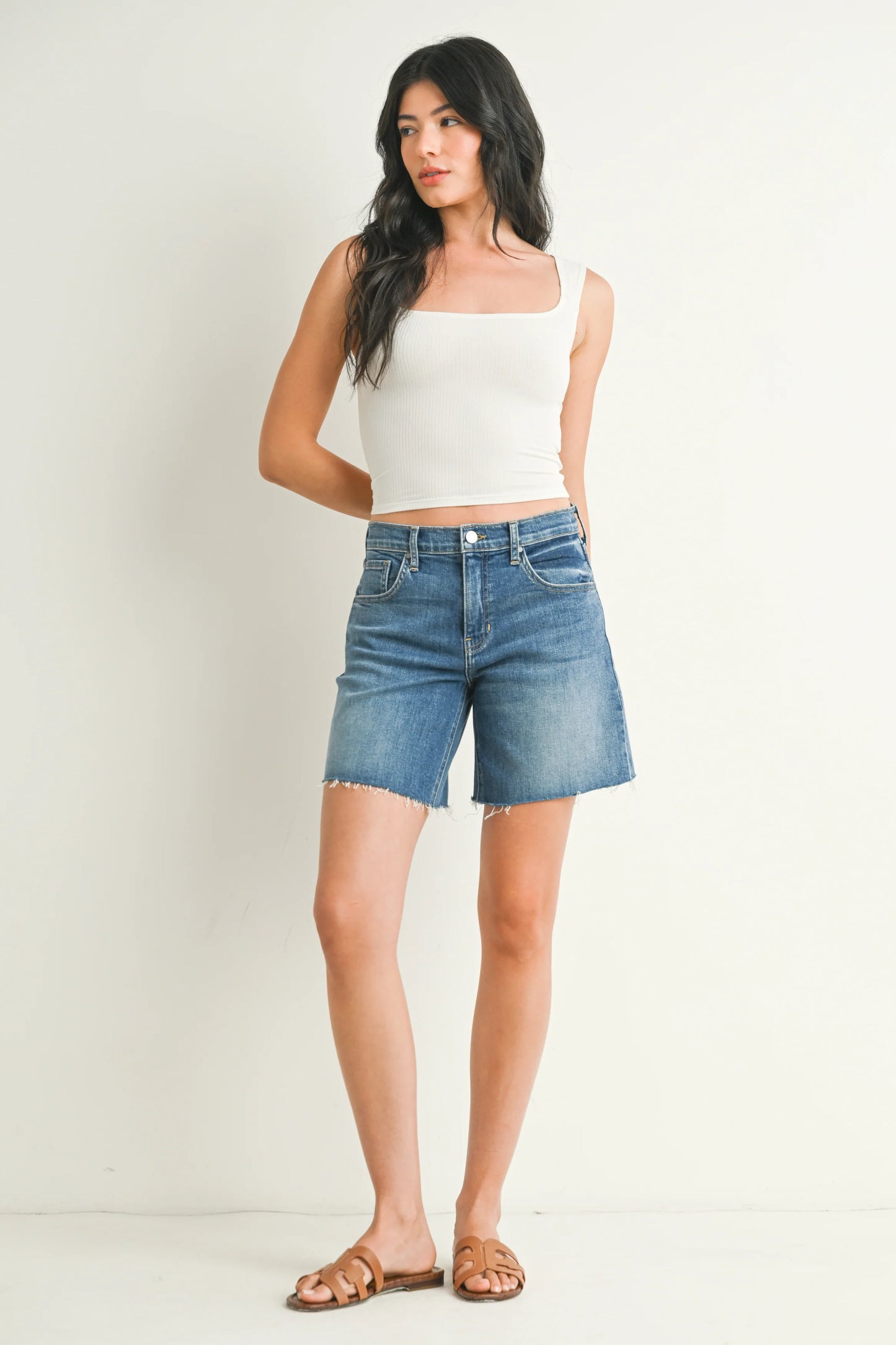 The Mid Rise Bermuda Short