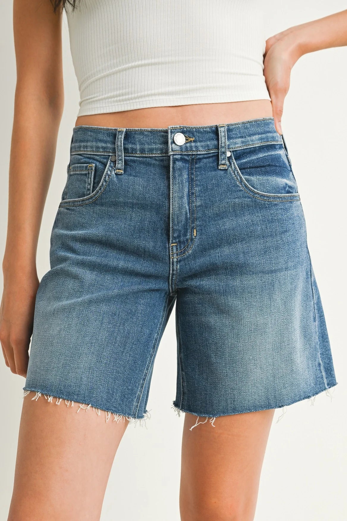 The Mid Rise Bermuda Short