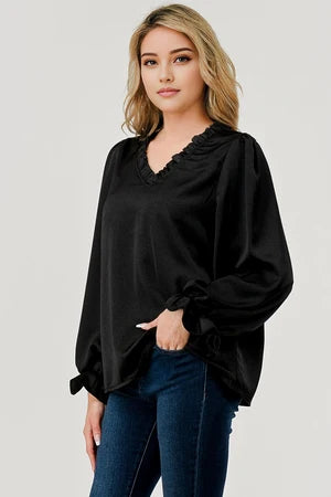 Lena Satin Top