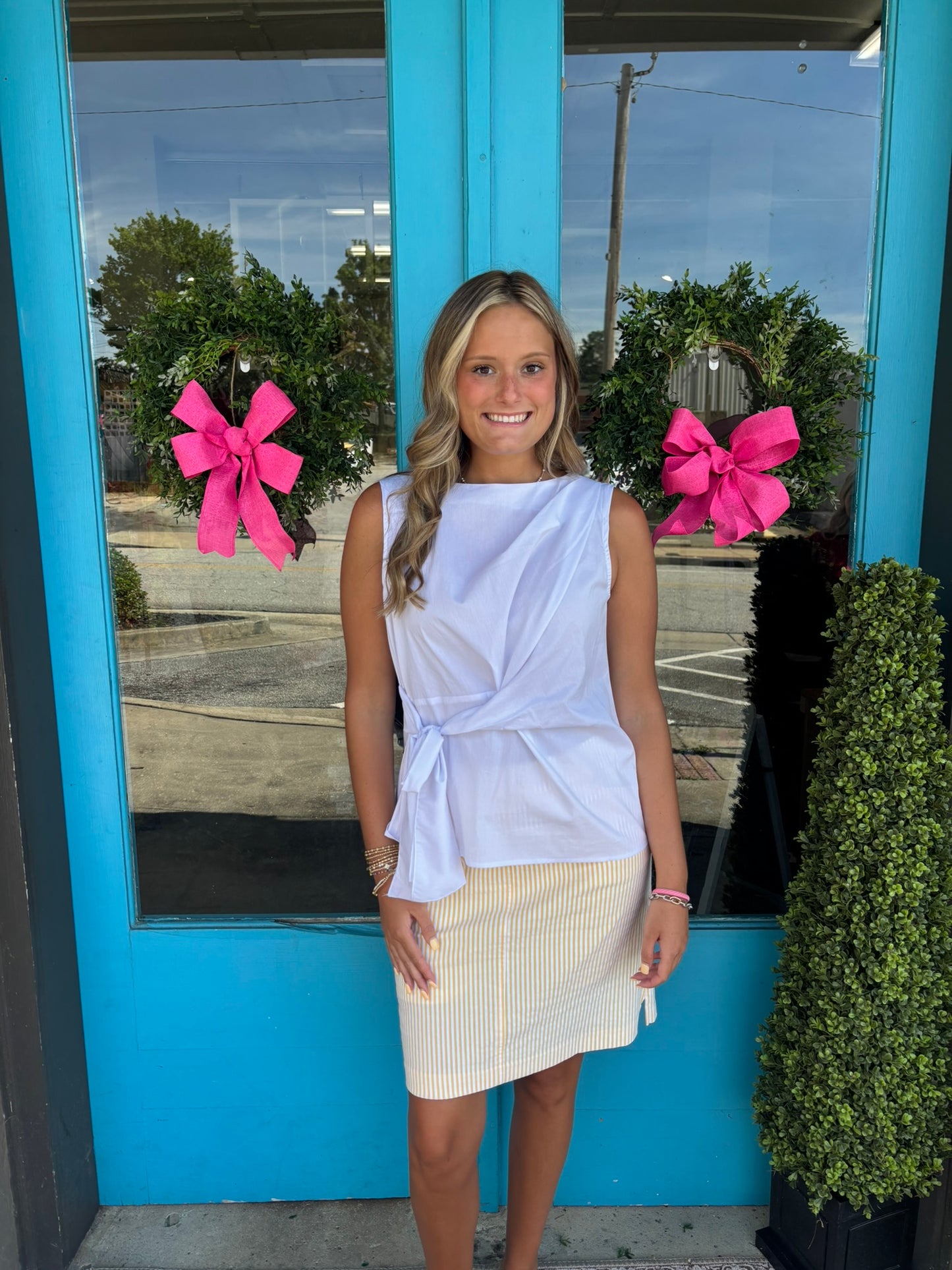 Nicole's Bow Blouse