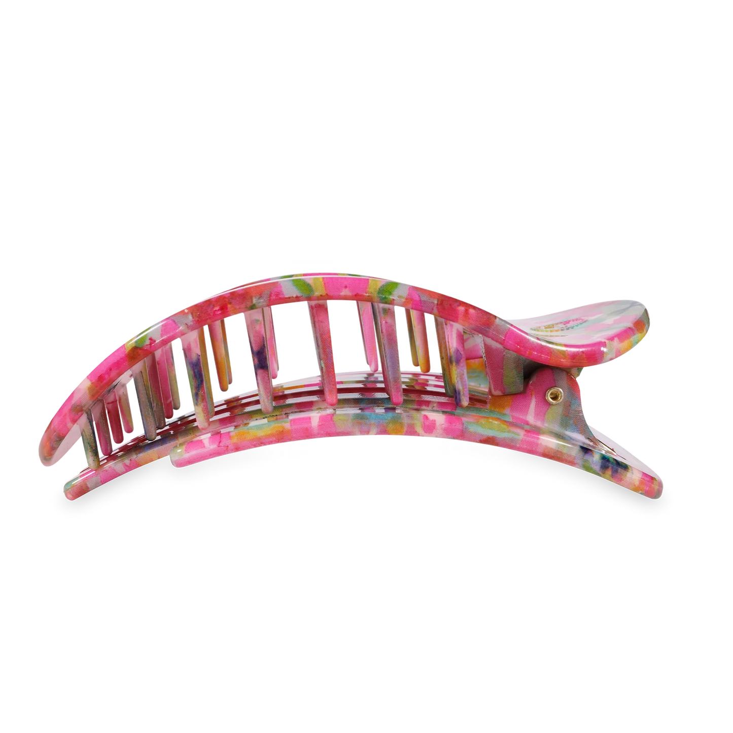 Flat Fuchsia Dream Round Clip - Medium