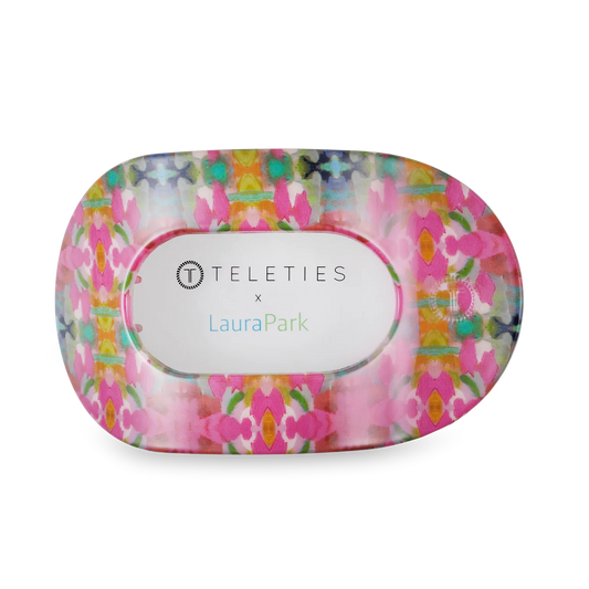Flat Fuchsia Dream Round Clip - Medium