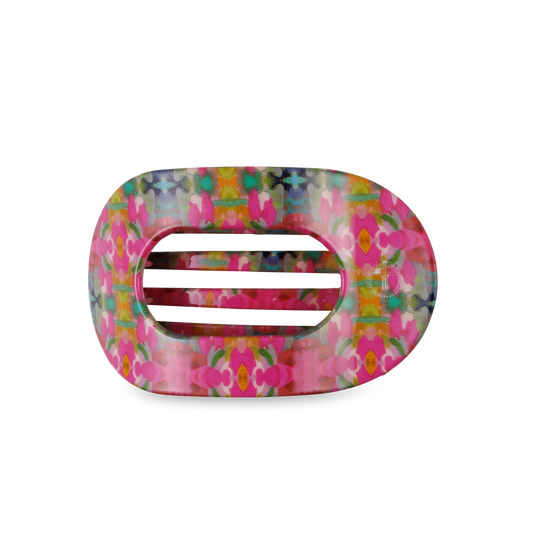 Flat Fuchsia Dream Round Clip - Medium