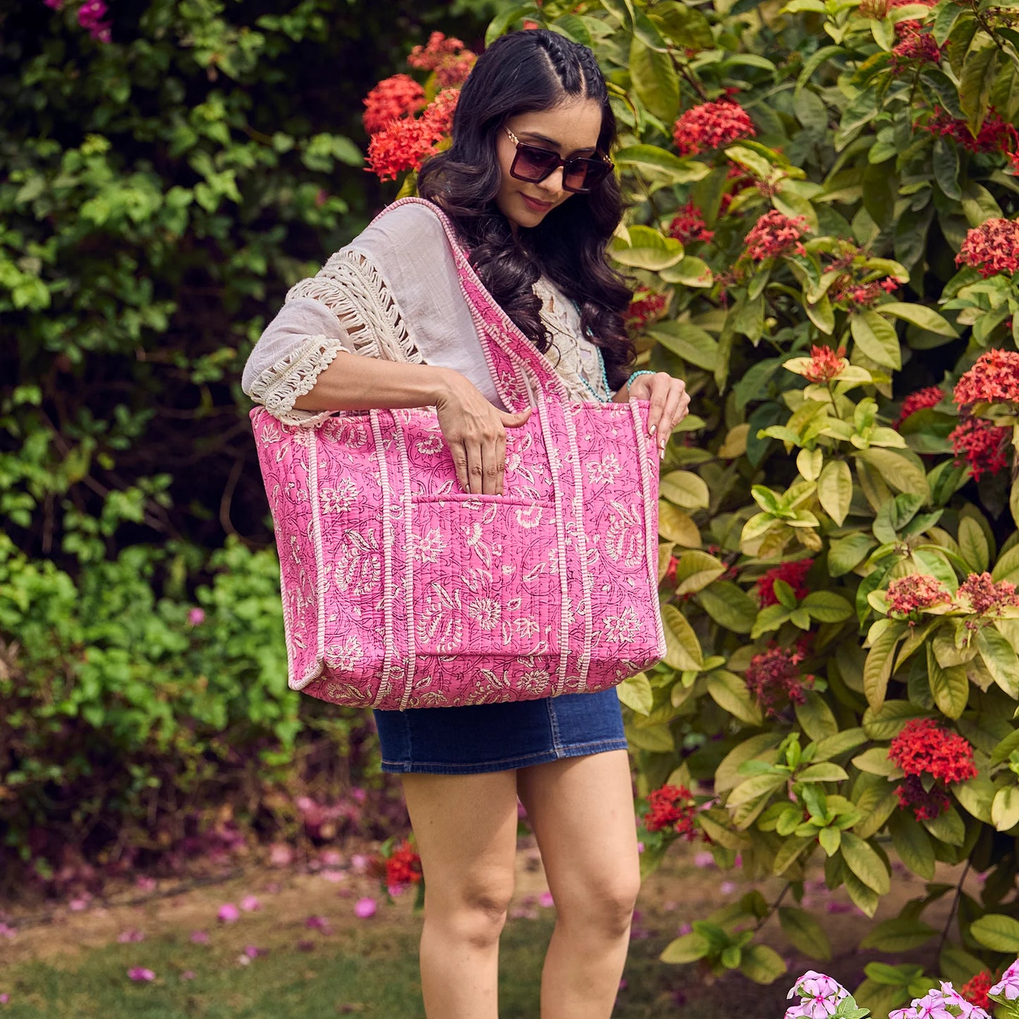 Anju Quilted Tote