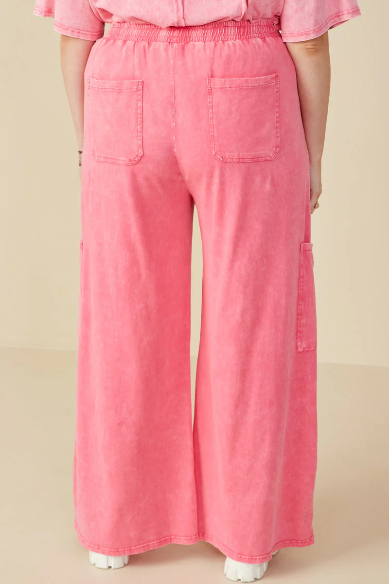 The Lanier Pink Cargo Pants