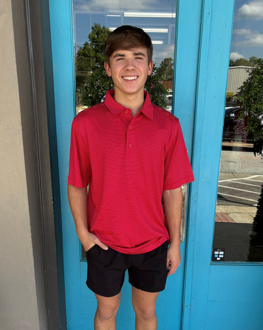 Cutter & Buck Forge Pencil Stripe Polo