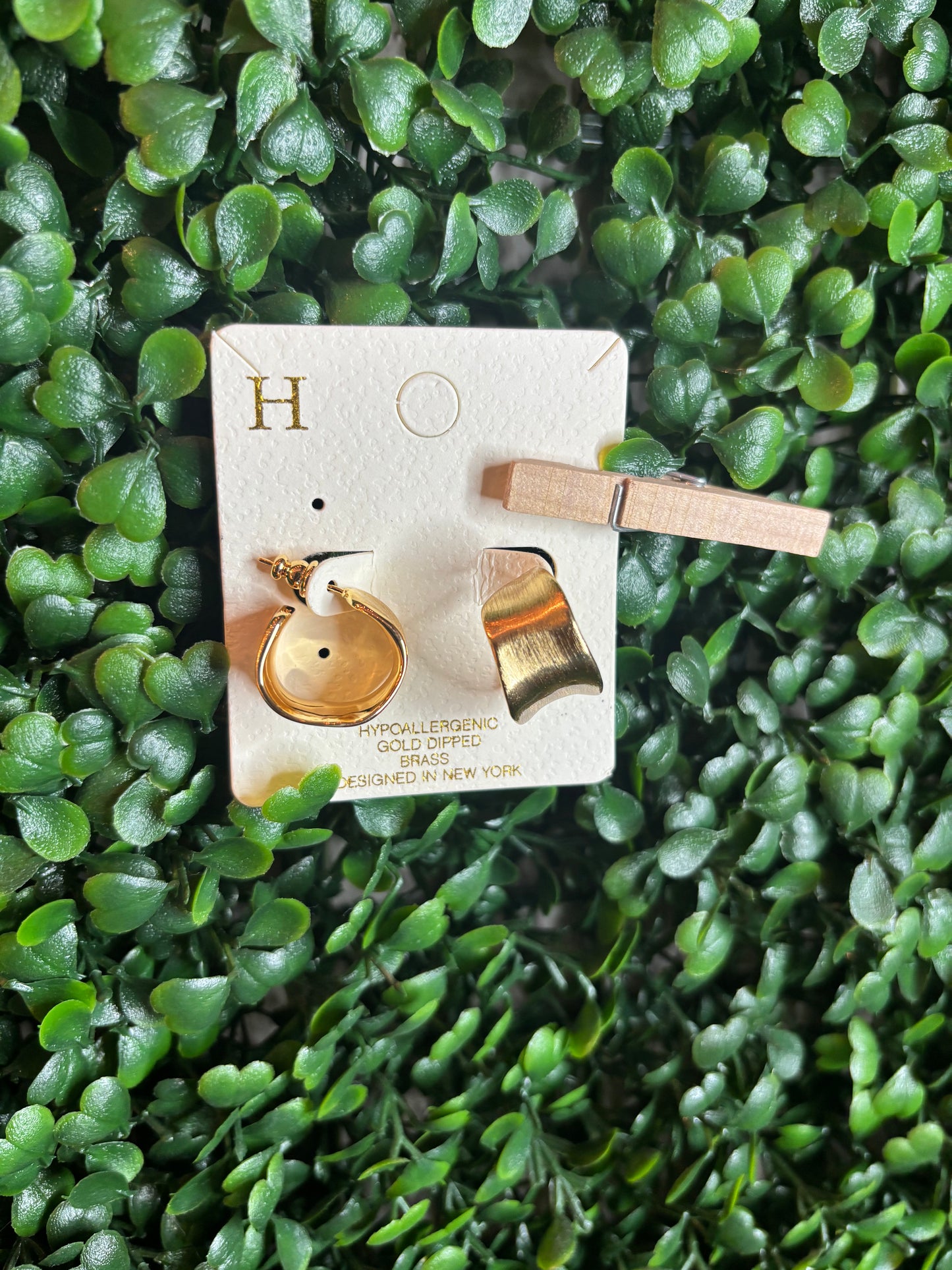 Geometric Open Hoops