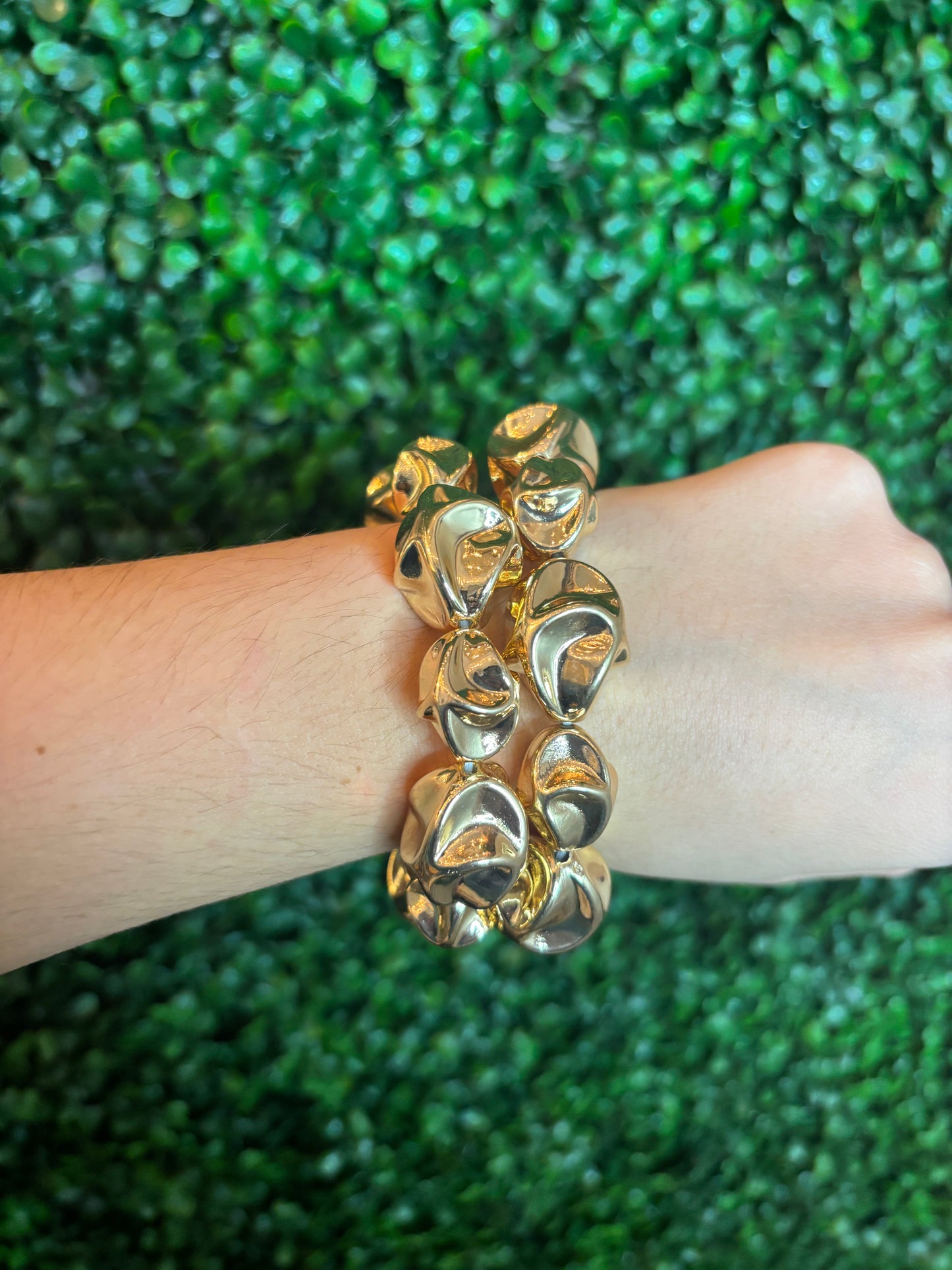 Swirl Nugget Bracelet