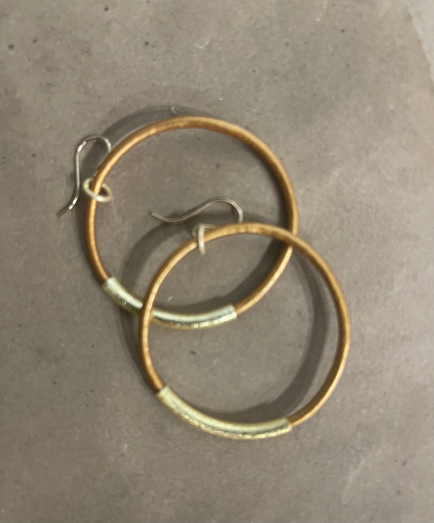 cv designs, Leather Hoops