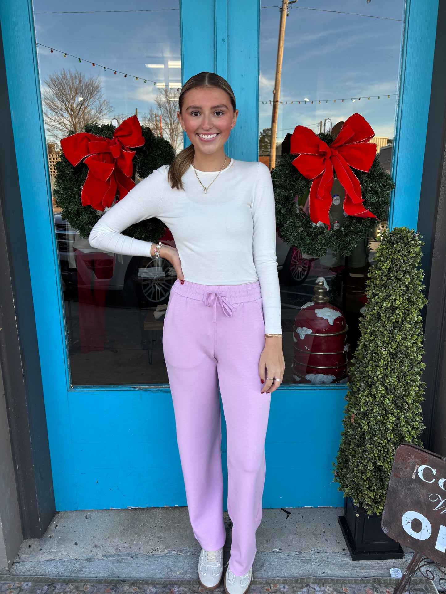 Purple Modal Poly Pullover