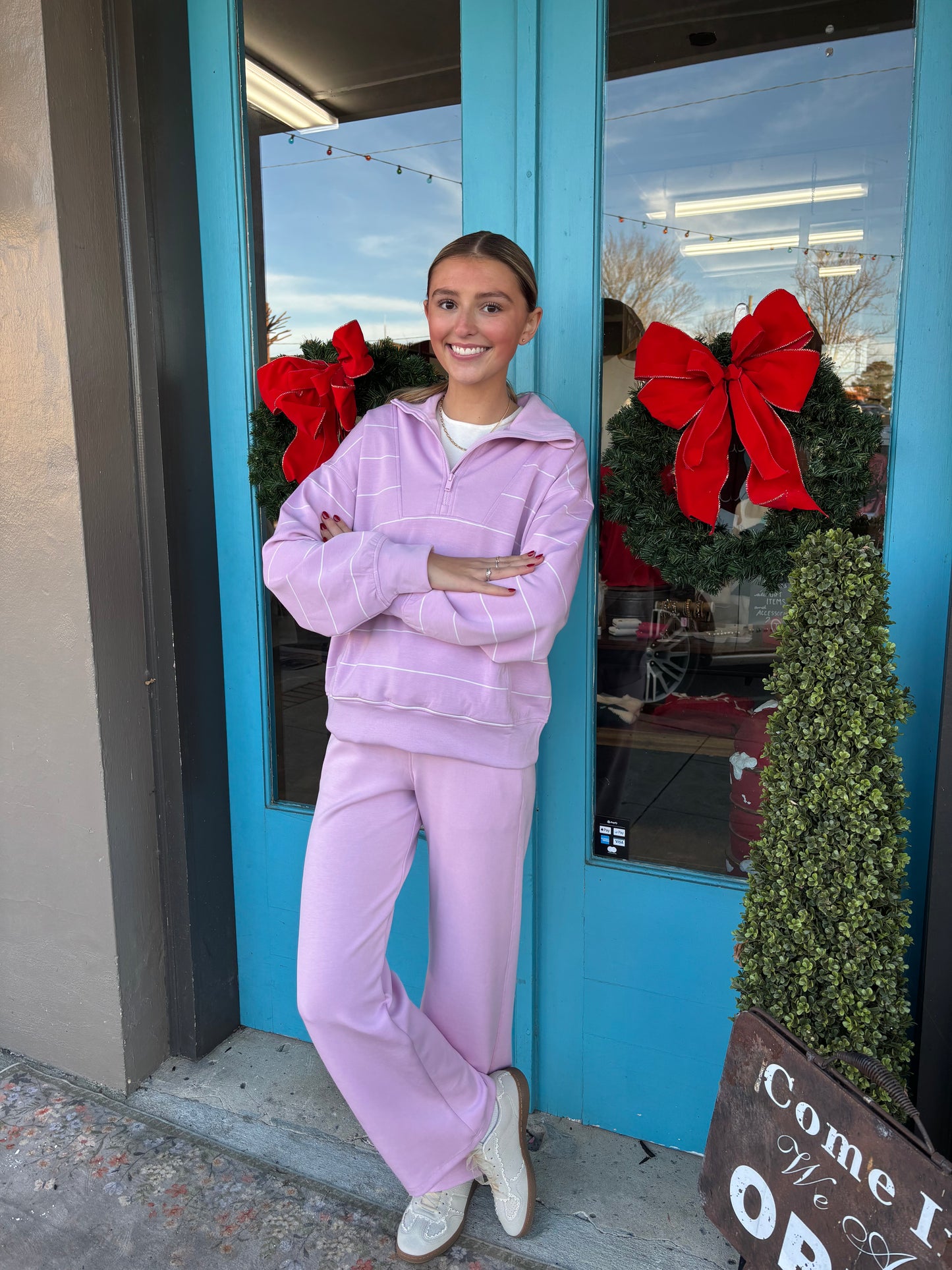 Purple Modal Poly Pullover