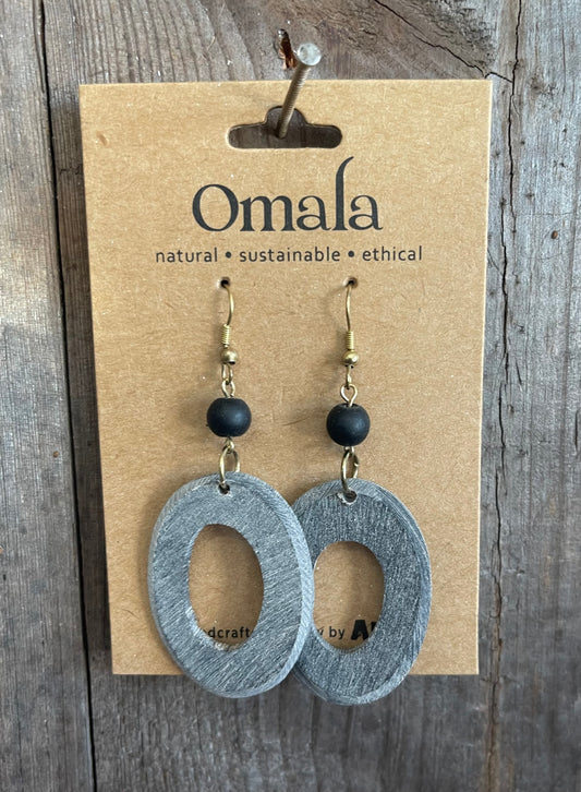 Obviously Oval Earrings