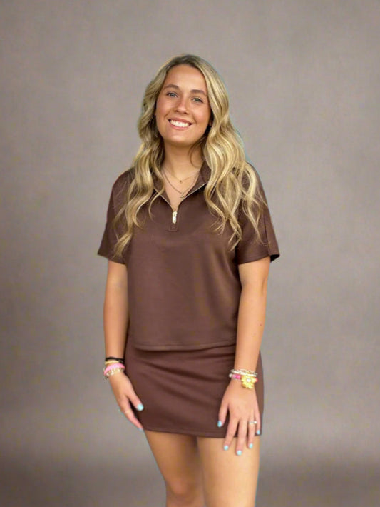 P. CILL Butter Modal Skort