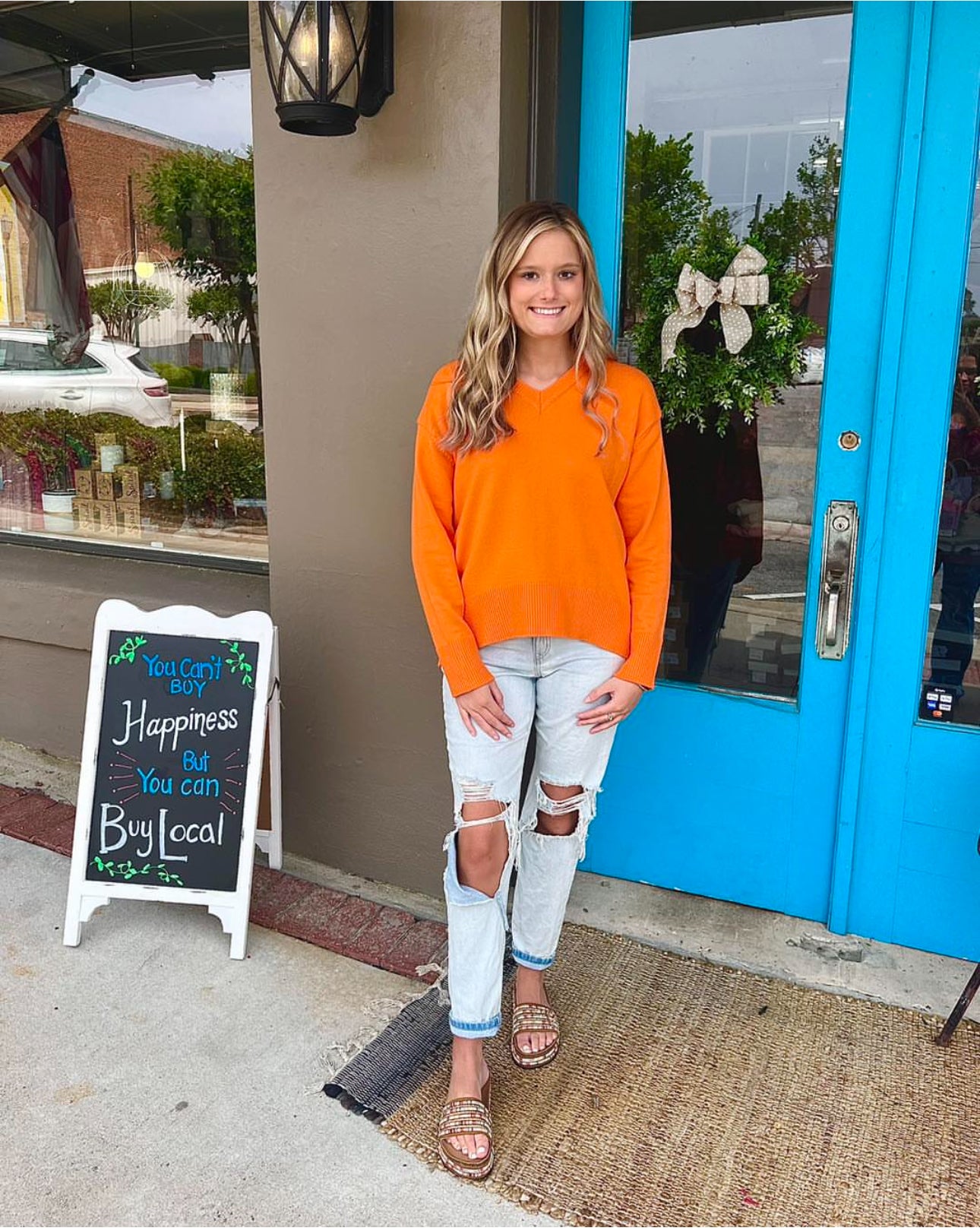 Simply Orange Pullover