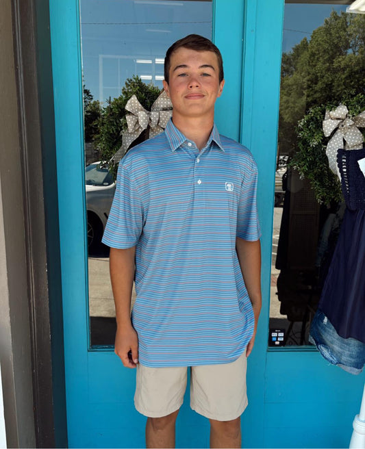 KC Blue Horizon Performance Polo