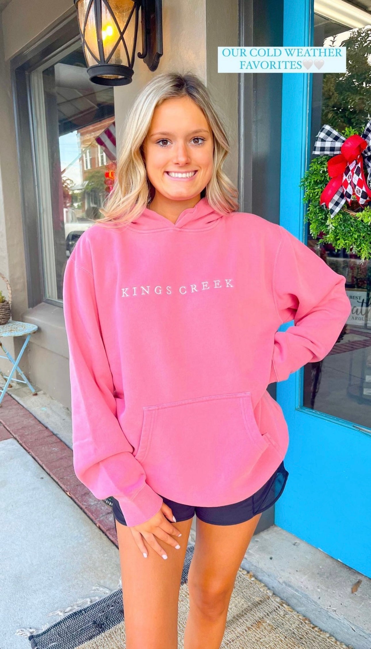 KC Pink Coastline Hoodie