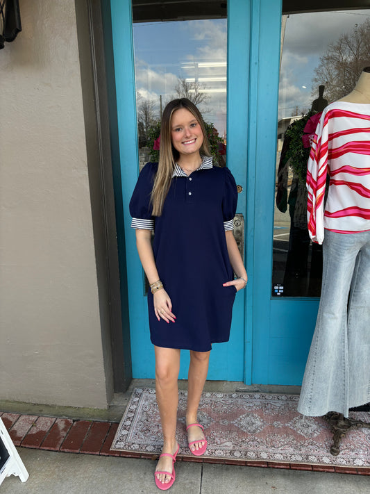 Lyndy's Navy Summer Dress