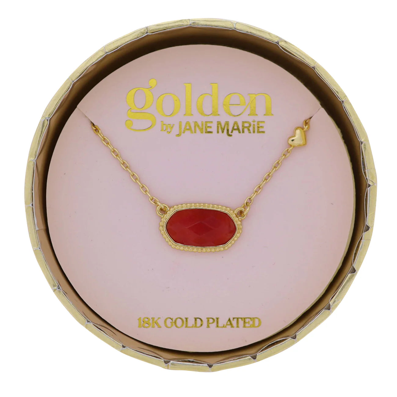 Jane's Red Stone Necklace