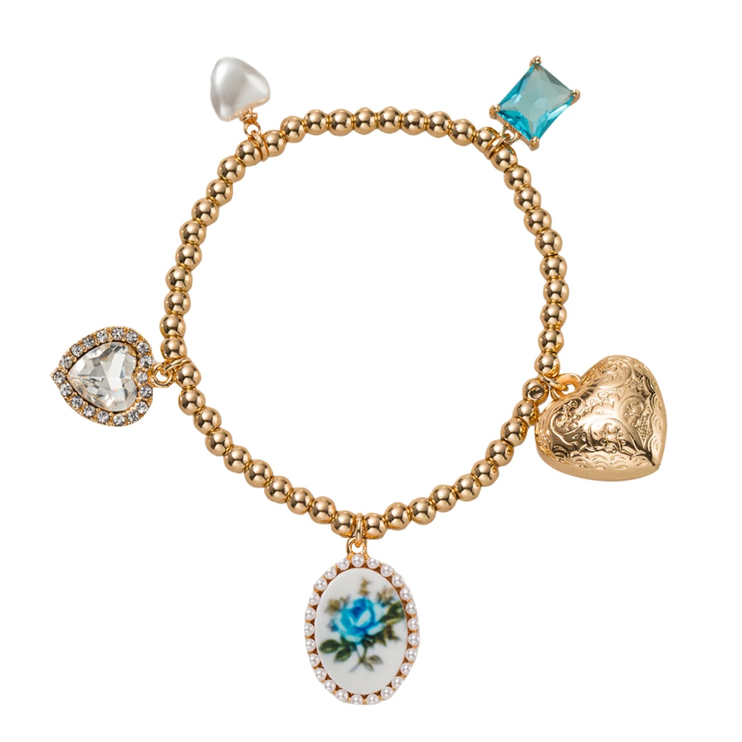 Antique Floral Bracelet