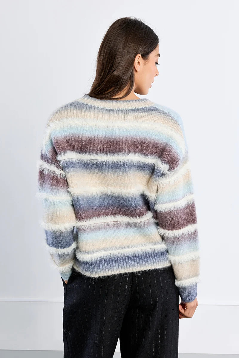 Violet's Fringe Sweater