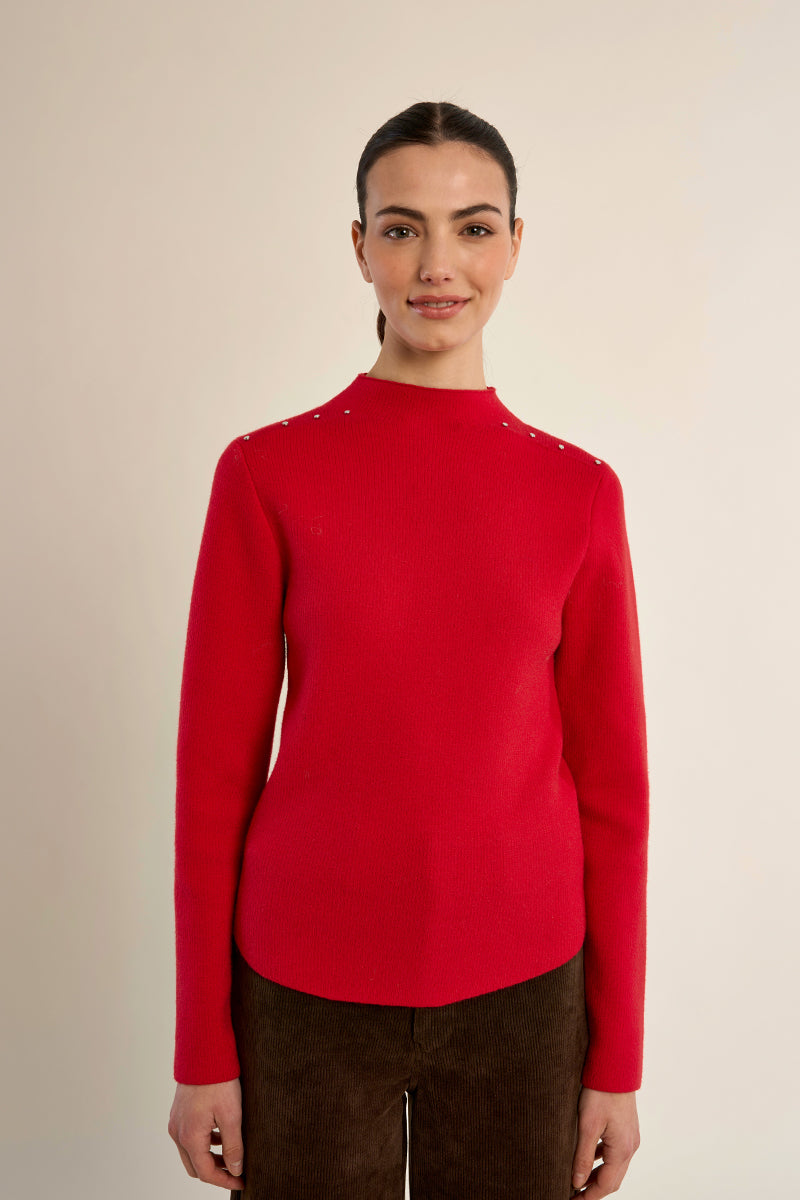 Candy Apple Sweater