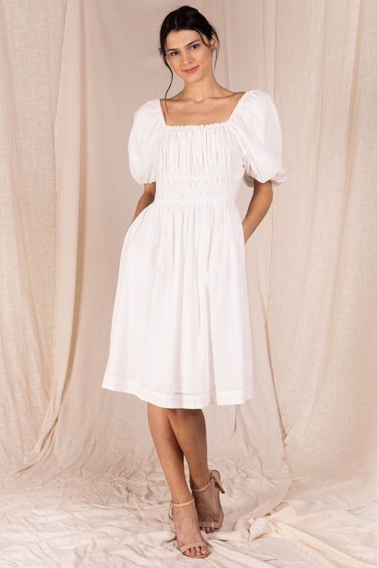 Andi's Open Back Tie Dress