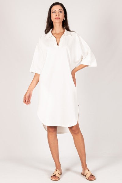 Lisa's Shirt Dress, White