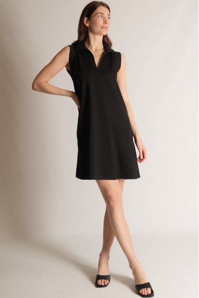 P. Cill Black Butter Tennis Dress