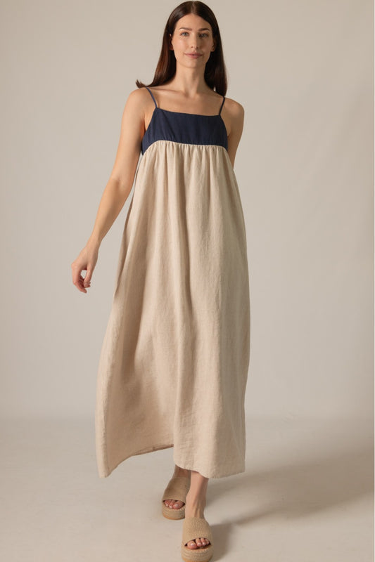 Jackie's Linen Maxi Dress