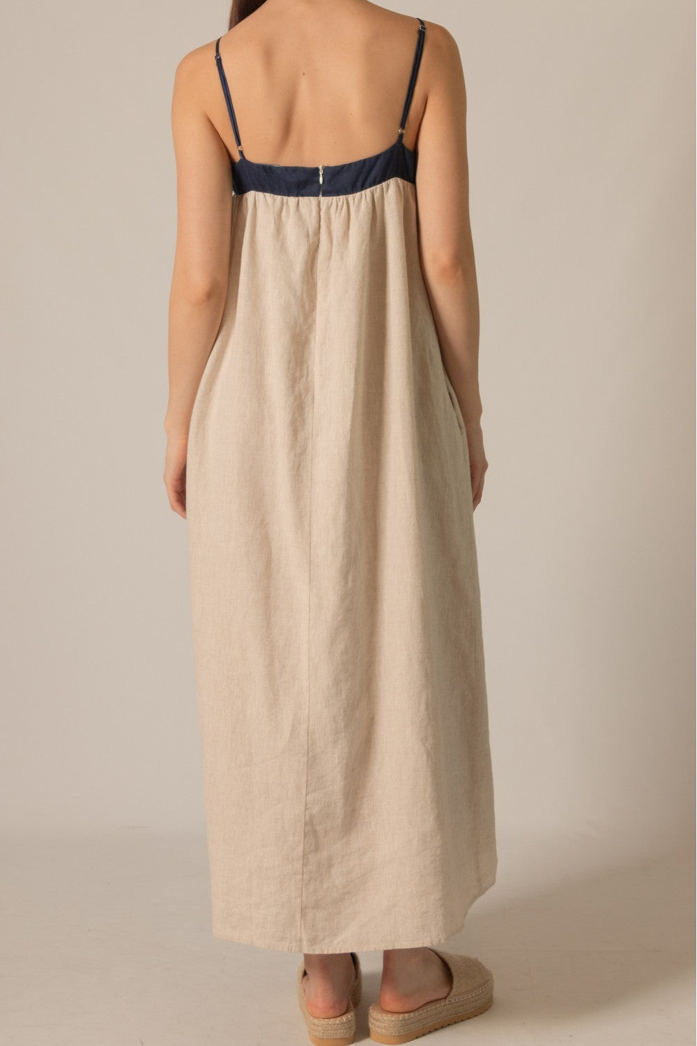 Jackie's Linen Maxi Dress